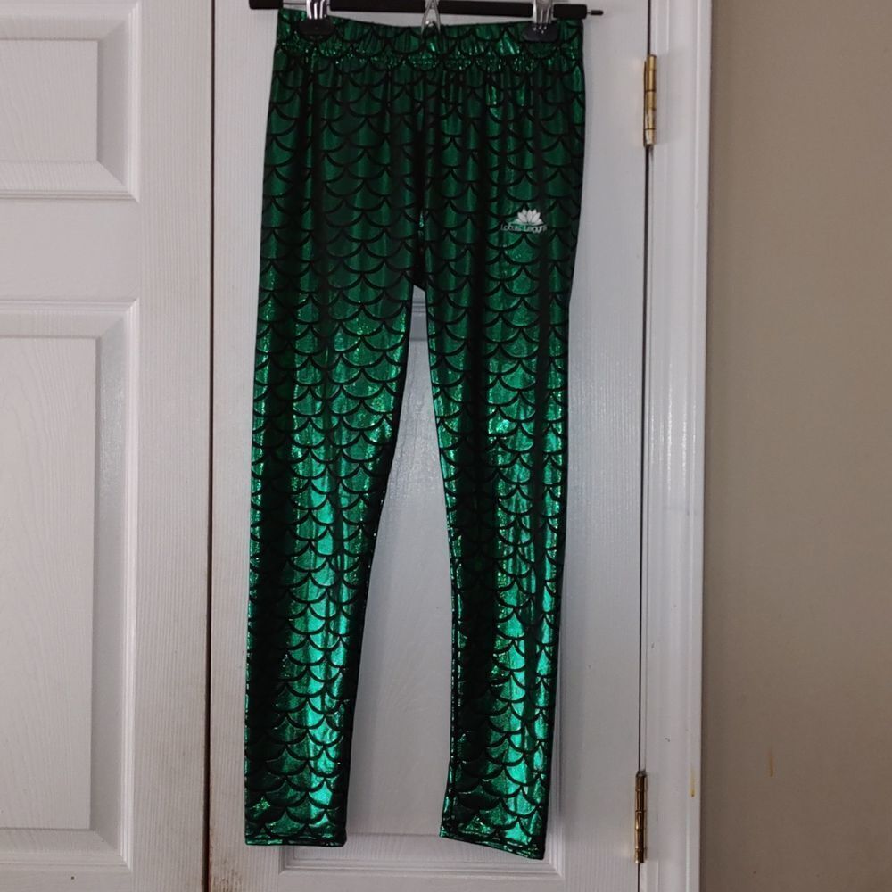 Lotus Leggings Mermaid print Sz M